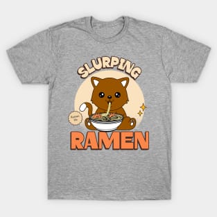 RAMEN Life Slurping Ramen Noodles T-Shirt